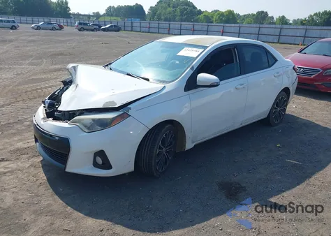 2014 Toyota Corolla L/Le/Le Pls/Prm/S/S Pls from USA, damaged, VIN 5YFBURHE2EP014688